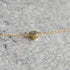 K18YG mini teacup diamond † necklace